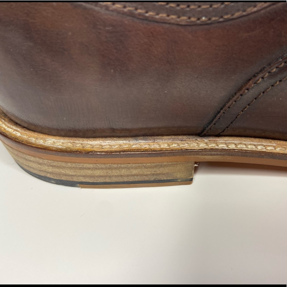 Men’s Smooth Leather Dress Shoes by Red Tape. Size 12 Medium - Picture 7 of 11